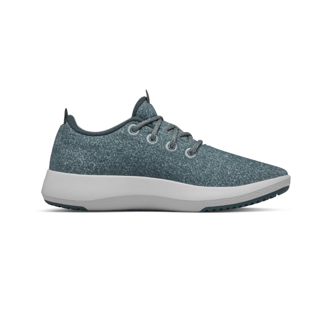 Allbirds Men\'s Sneakers Light Grey - Wool Runner Mizzles - 50173UAPD